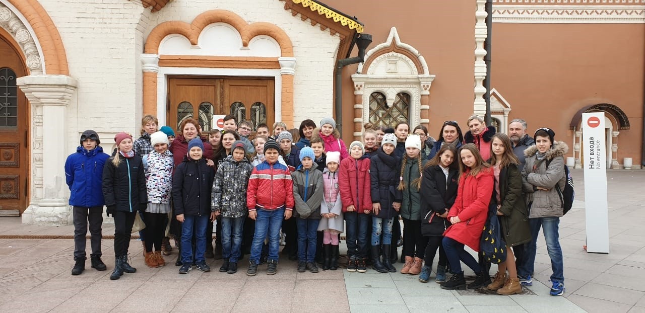 Учащиеся Гжельской школы посетили Третьяковскую галерею