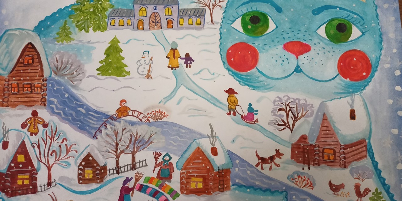 В Гжельской школе подведены итоги конкурса новогодних стенгазет «Эта сказка - Новый год»